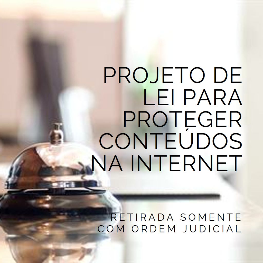 COMUNICADO &Agrave; IMPRENSA Príncipe apresenta Projeto de Lei para que conteúdos publicados na internet somente sejam retirados mediante ordem judicial.
