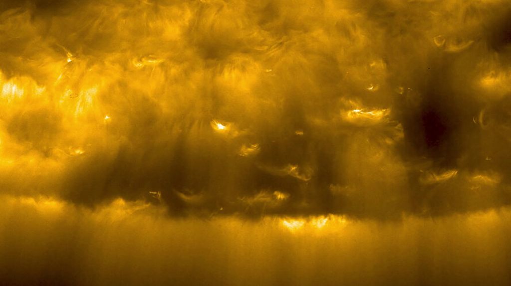 Solar Orbiter’s highest resolution image ever of the Sun’s south pole