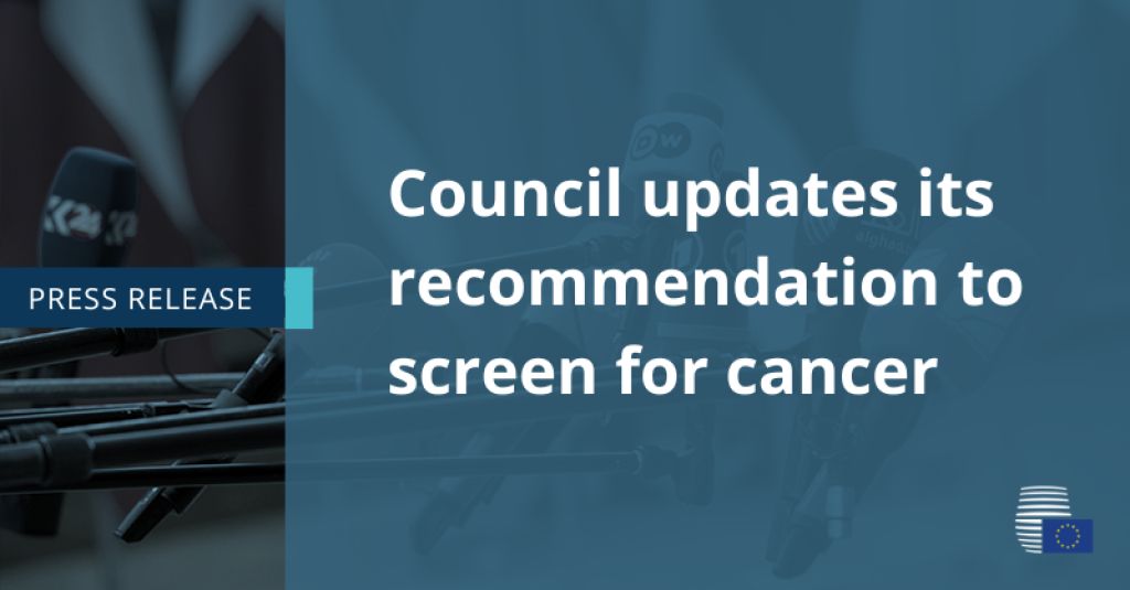 Council updates its recommendation to screen for cancer