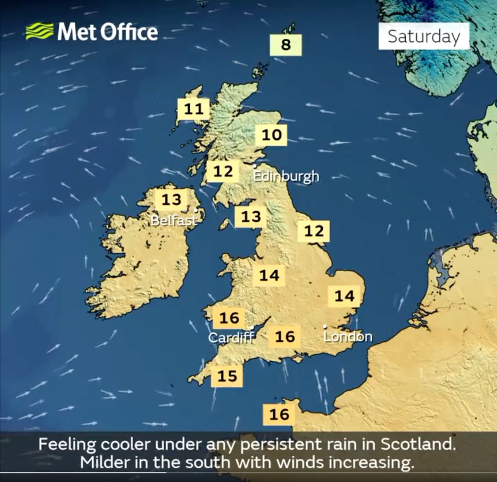 Weather Forecast: Unstable Weather Continues to Prevail in the UK