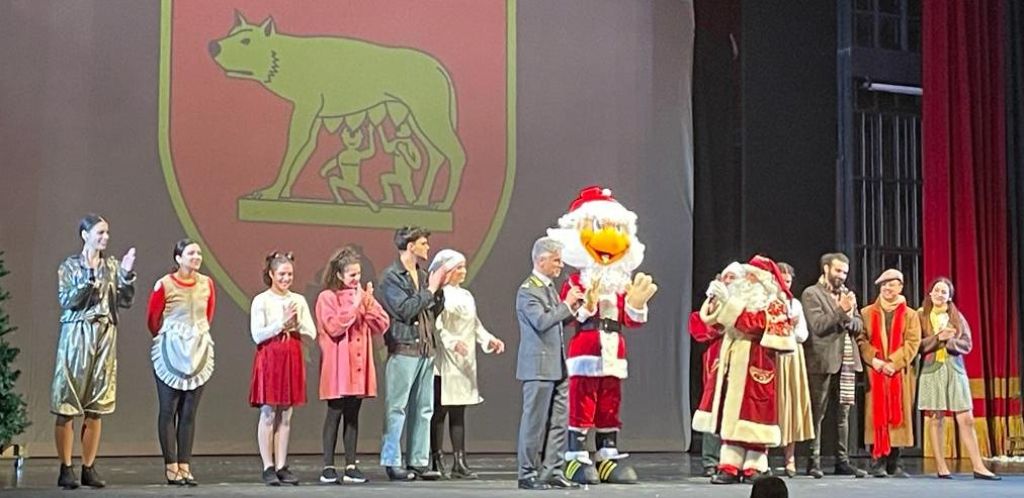 Al teatro Brancaccio il Comando Regionale Lazio della Guardia di Finanza dona un sorriso ai nostri bambini