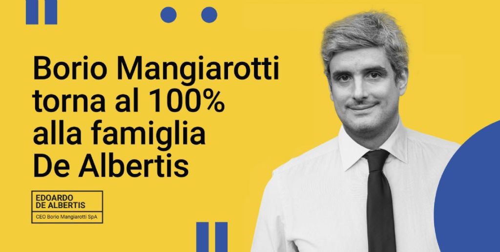Borio Mangiarotti: Il Rientro Trionfale al 100% sotto il Controllo della Famiglia De Albertis