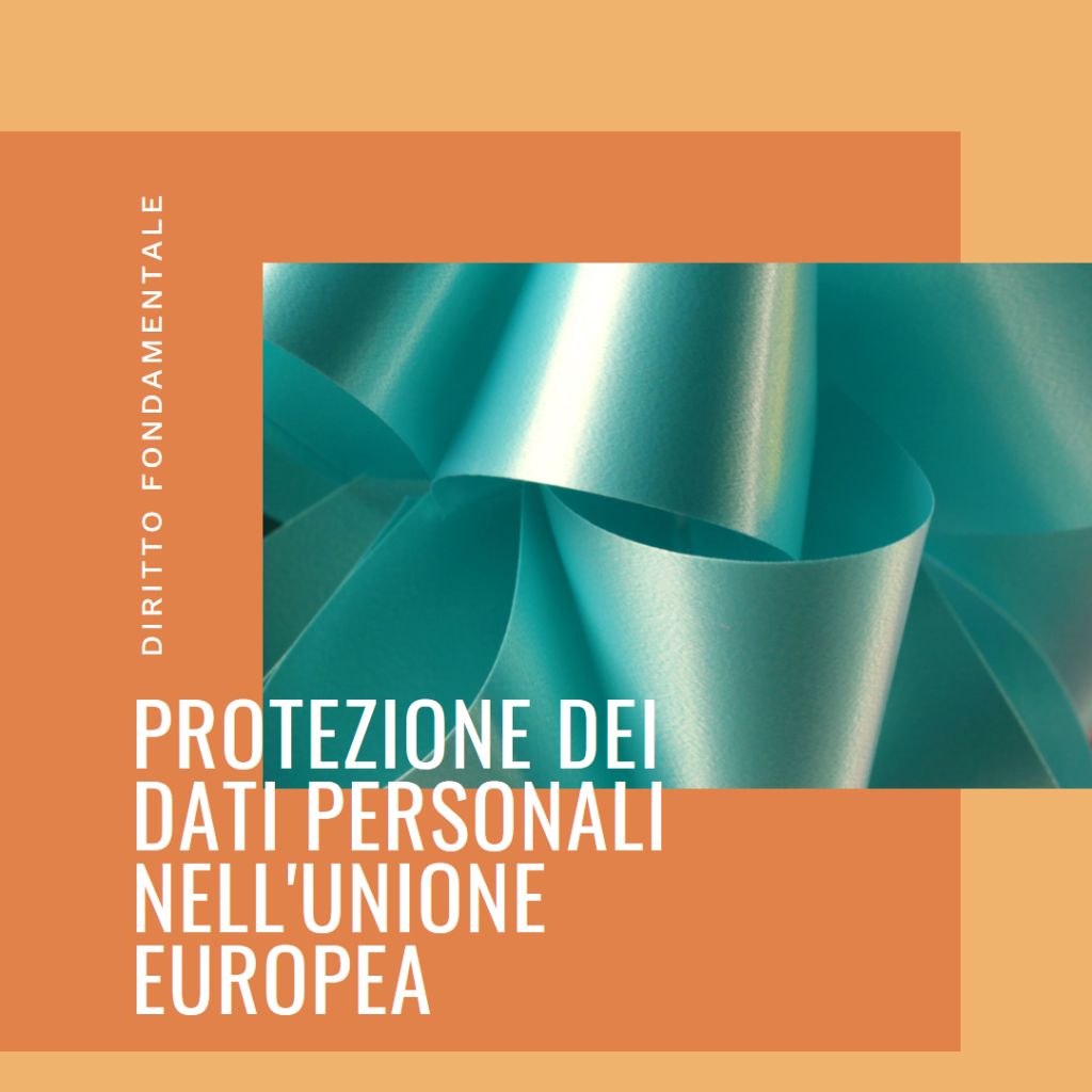 Il Diritto alla Protezione dei Dati Personali nell'Unione Europea