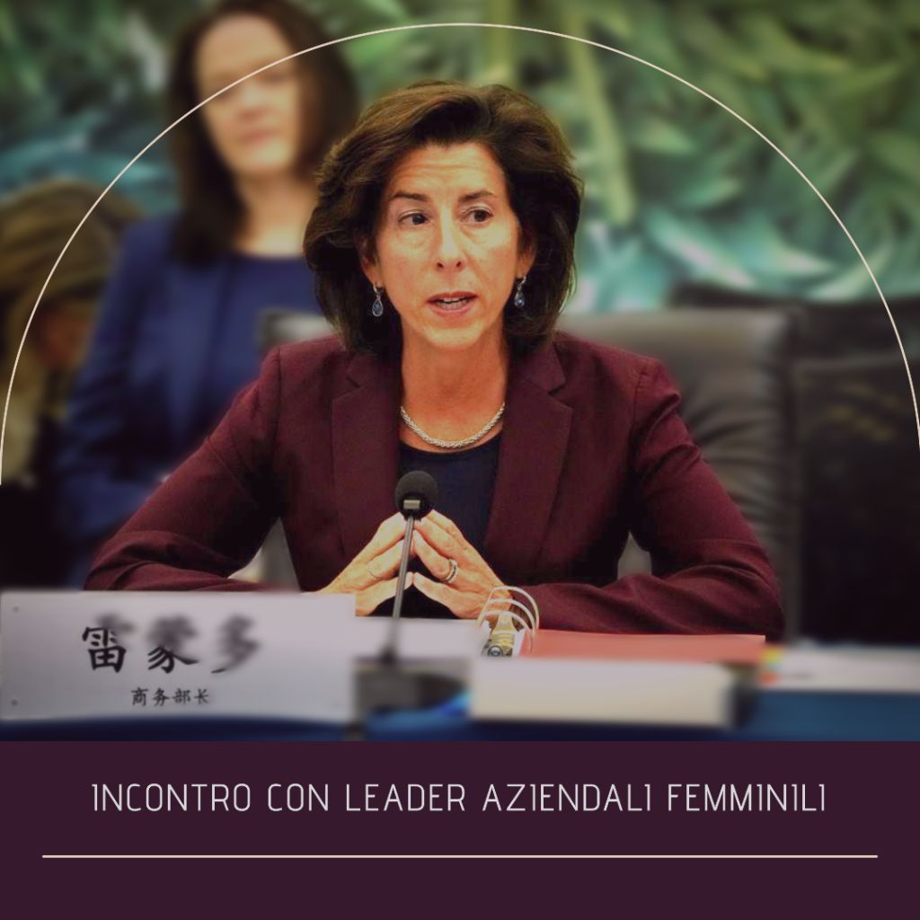 Incontro di Secretary Raimondo con Leader Aziendali Filippine: Sostegno all'Empowerment Economico delle Donne nell'Indo-Pacifico