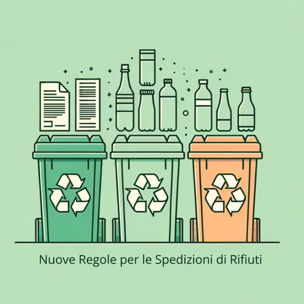 Il Consiglio Approva Nuove Regole Più Efficienti per le Spedizioni di Rifiuti