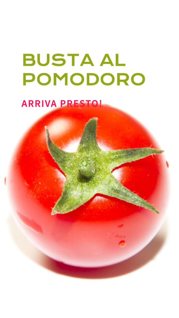 È in arrivo la busta al pomodoro