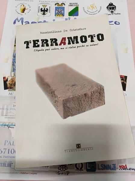 Opera Letteraria TERRAMOTO, una nuova straordinaria tappa per Massimiliano De Cristofaro