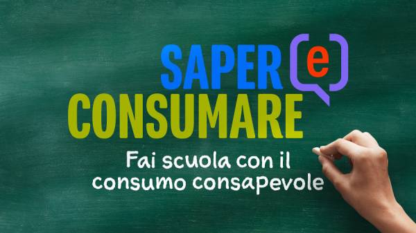 Saper(e)Consumare: sono 356 i progetti presentati dalle scuole