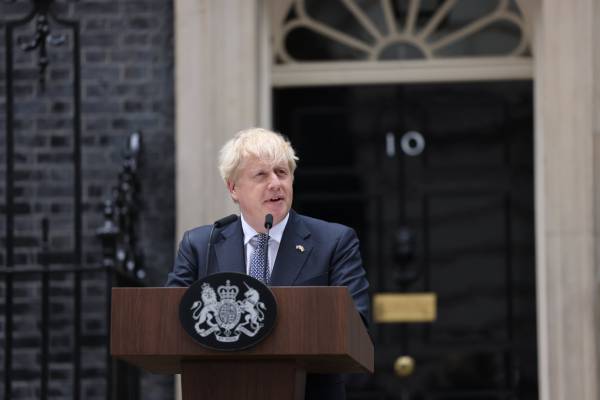 Prime Minister Boris Johnson's statement in Downing Street: 7 July 2022