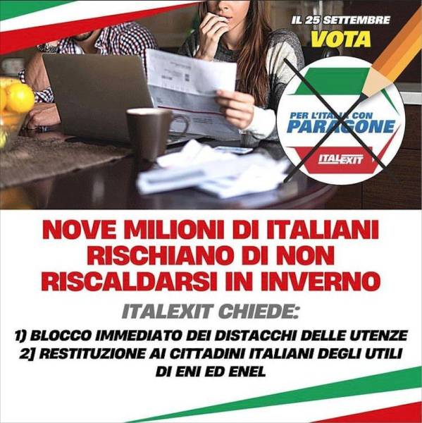 Avv. Frida Chialastri candidato Italexit «I cittadini dicono no al caro bollette»