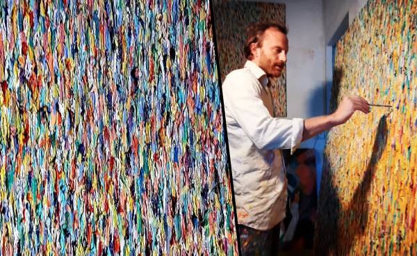 Guido Rocca: L'Armonia dell'Essenza in un Capolavoro di Sei Metri presso Area35 Art Gallery Milano