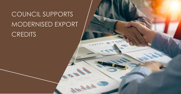 Il Consiglio adotta decisioni a sostegno della modernizzazione dei crediti all'esportazione