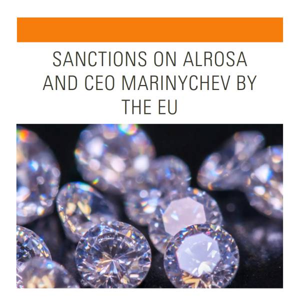 Diamonds under Sanctions: The EU's Grip on Alrosa and CEO Marinychev