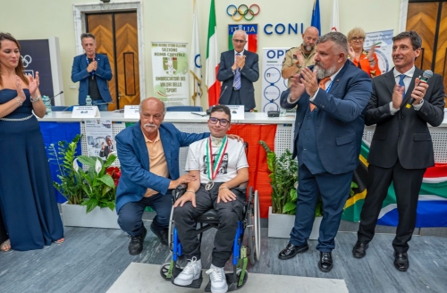 Ambassador of Freedom - 4° Invictus Day: Atleta dell’anno - UNVS Giulio Onesti 2025: Marco PERRONE.